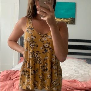 floral Tank top